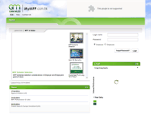 Tablet Screenshot of mympf.com.hk